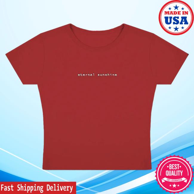 Official Ariana Grande Eternal Sunshine Cropped Tees