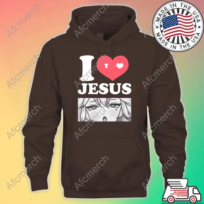 Vshojo I Love Jesus Hoodie