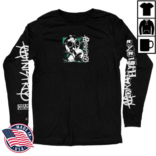 Official Puck Hcky Ministry 'Moral Hygiene' Long Sleeve New Puck Hcky Merch