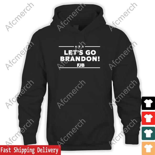 Let's Go Brandon Fjb T-Shirt Black Krus Chiki