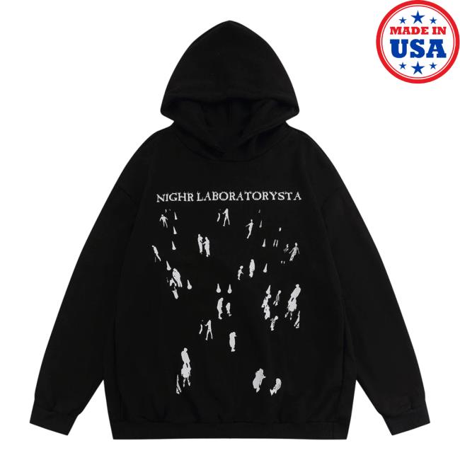 Official Aelfric Eden Clothing Merch Store Aelfric Eden Shadow Print Hood Black AelfricEden