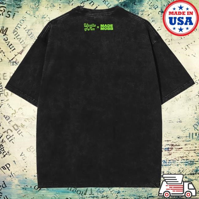 Made Mobb Reaper Haunt Tee - Worlds Of Fun New Tee