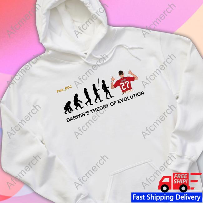 Official Darwin's Theory Of Evolution T-Shirt