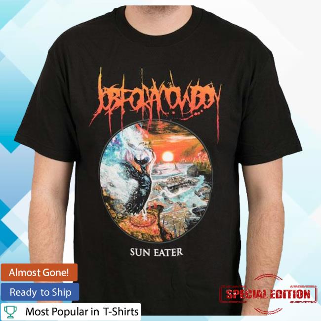 Official MerchBar Job For A Cowboy - "Sun Eater" Popover Shirt Merch Bar