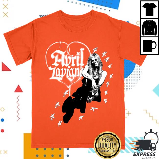 Official Avril Lavigne Merch Store Avril Lavigne Track List Hot Shirt Avril Lavigne Clothing Shop AvrilLavigne
