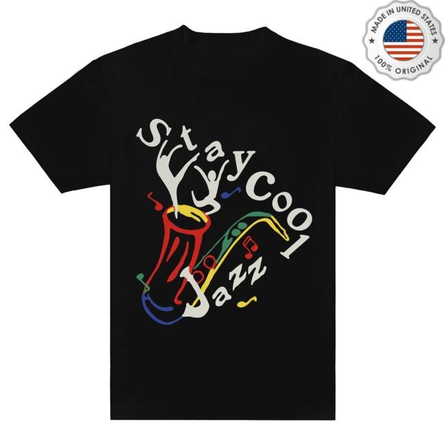 Official Stay Cool Clothing Store Staycool Jazz Top Shirt (Black) StaycoolNyc