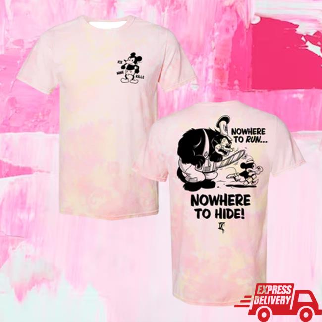 Official Ice Nine Kills Merch Store Nowhere To Run, Nowhere To Dye Hot Shirt Ink Merch IceNineKills