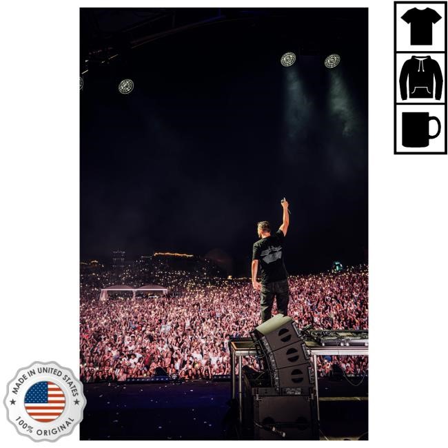 Sleek Martin Garrix +x Level Black T-Shirt Aesthetic