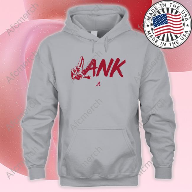 Official Lank Hand Sign T Shirts Official Athlete's Thread Merch Lank Hand Sign By Jalen Milroe & Terrion Arnold Tee Alabama Ncaa Football