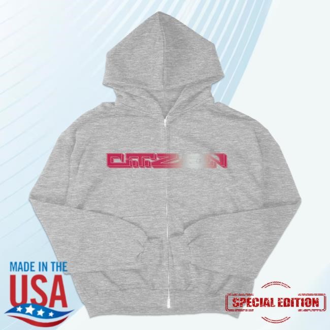 Citizen Merch Citizen Band Upright Zip Popover Hoodie