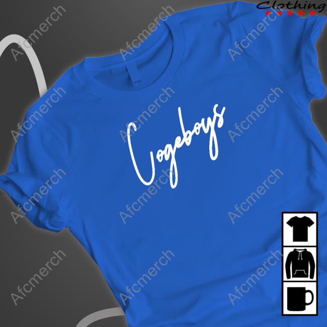 Official Cogeboys Sheggz Tee Shirts