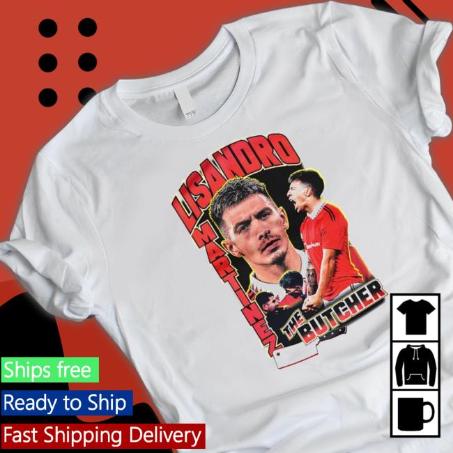 Lisandro Martinez Manchester The Butcher Long Sleeve T Shirt