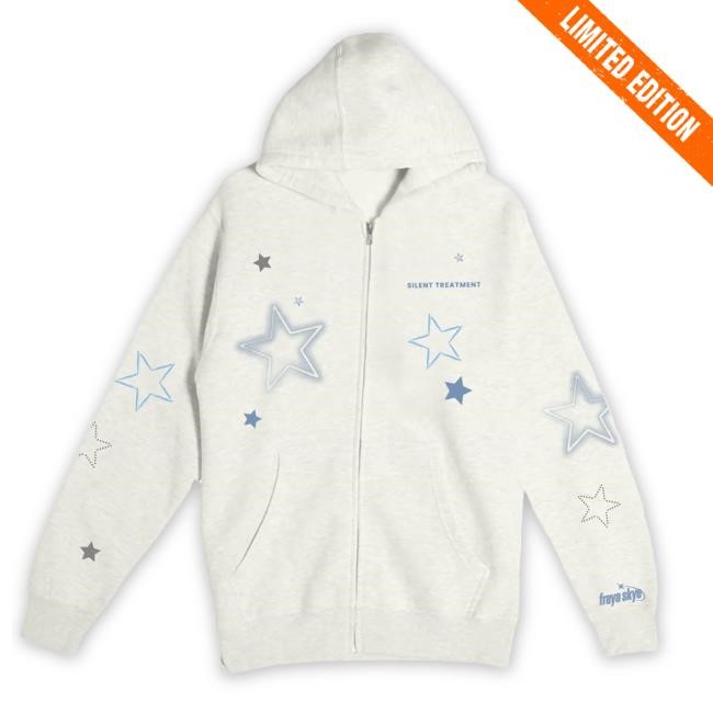 Official Freya Skye Shop Collegiate Freya Skye Silent Treatment Zip Up Hoodies