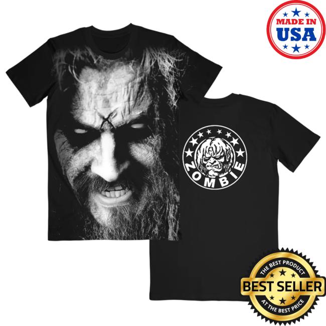 Jumbo Face New T Shirt Rob Zombie Merch Shop Rob Zombie Merch Shop Jumbo Face New Tee