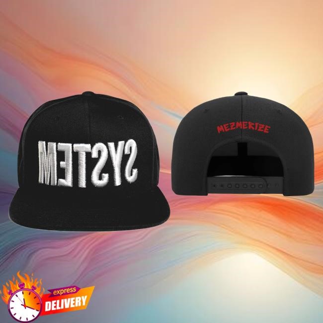 Official System Of A Down Merch System Mezmerize Snapback Cap