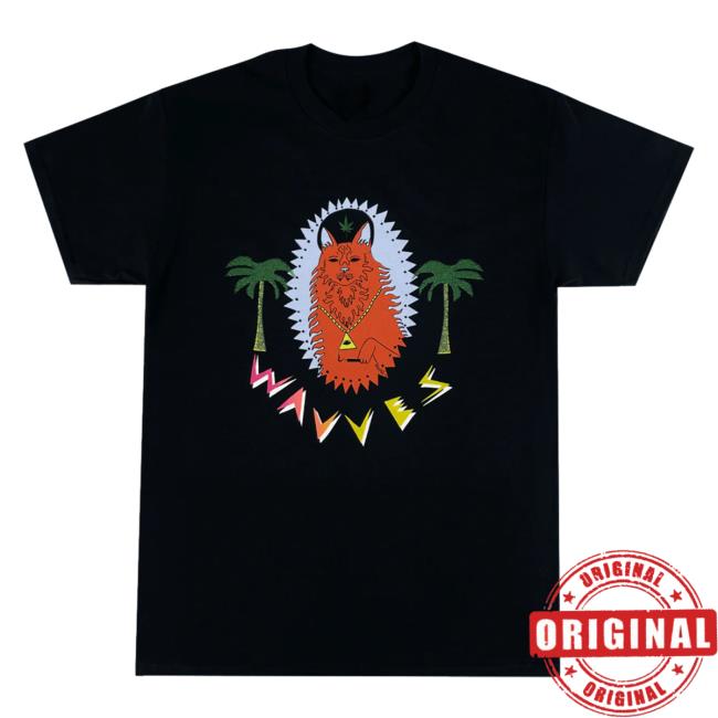 Official Hello Merch Wavves King Of The Beach Black Popover Shirt HelloMerch