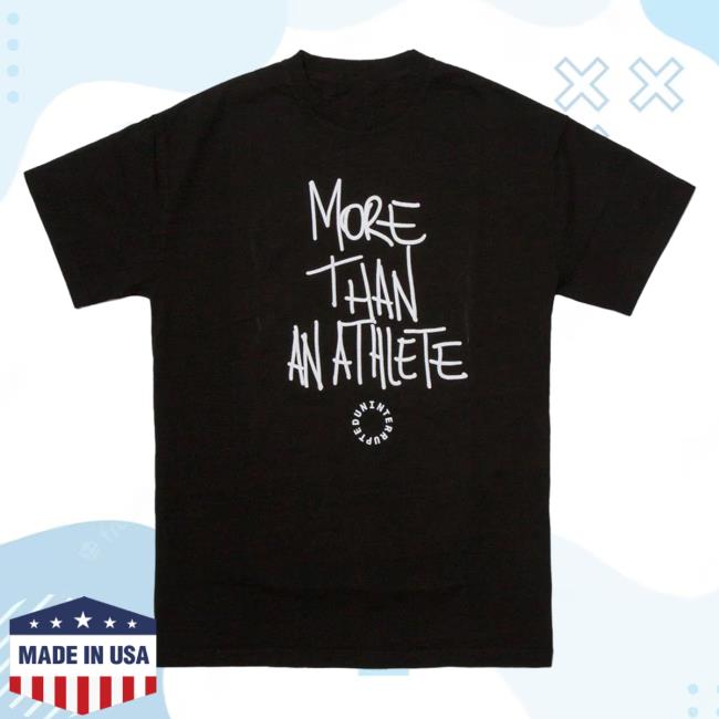 Official Maverick Carter Uninterrupted Clothing Store Shop More Than An Athlete Tee Shirt Black Mavcarter
