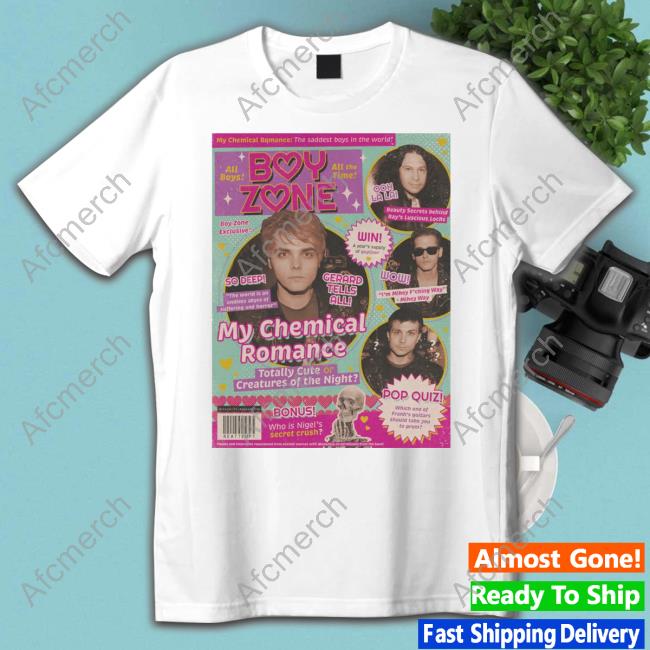 My Chemical Romance Boy Zone Shirt