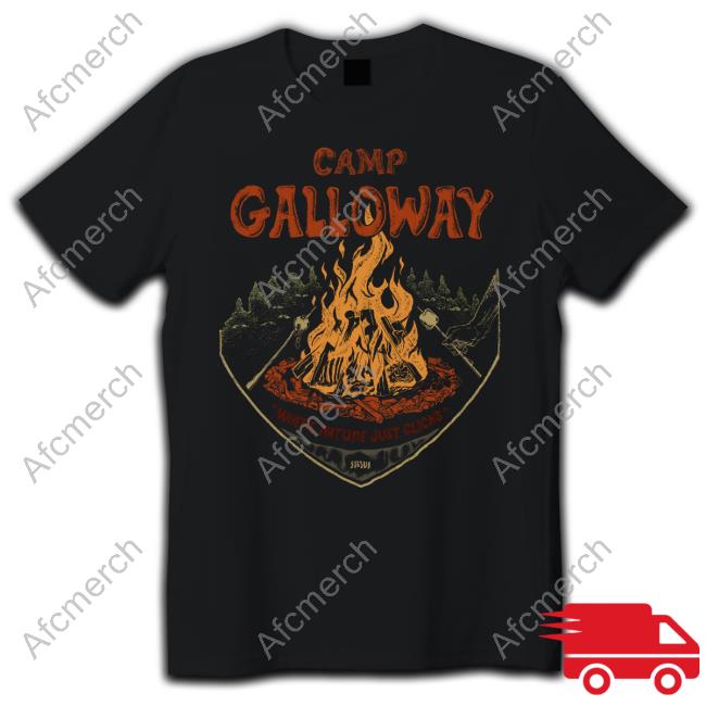 Camp Galloway Where Nature Just Click T Shirt