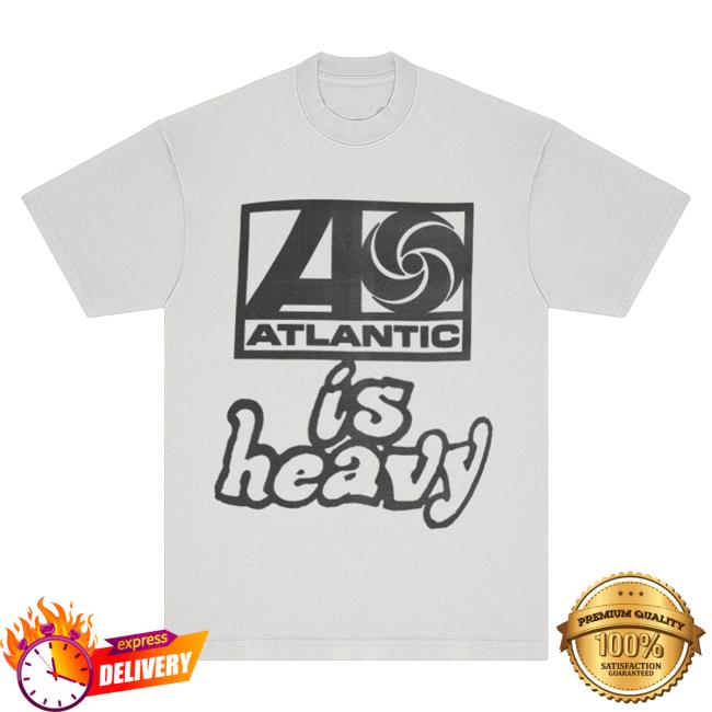 Official Atlantic Records Merch Atl 75 Atlantic Is Heavy Anniversary Shirts