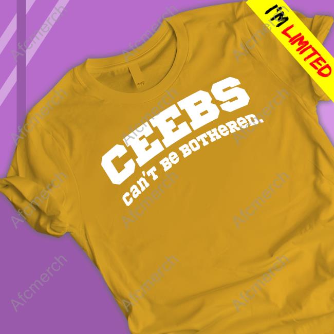 Bang Chan Ceebs Can't Be Bothered T Shirt