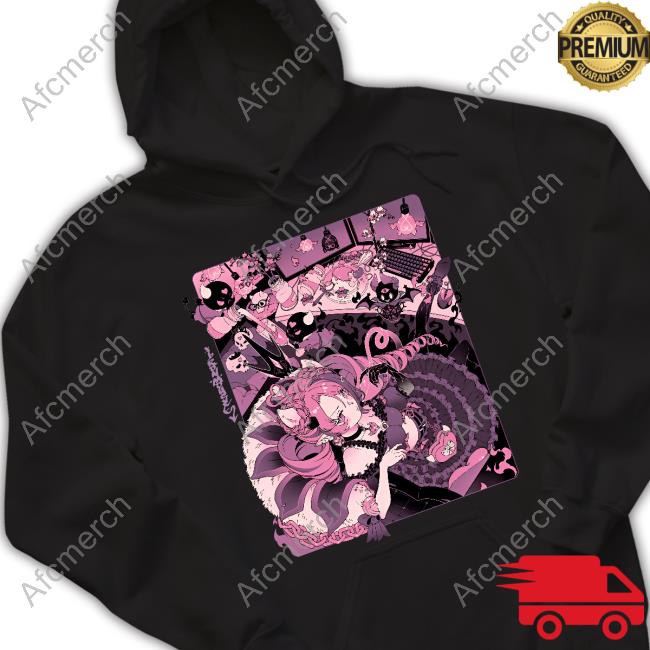 Official Vshojo Paperlarva X Ironmouse T-Shirt