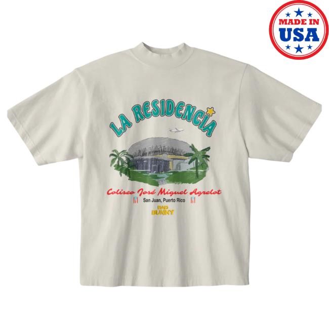 Official Bad Bunny El Choli Off White Tees BadBunny