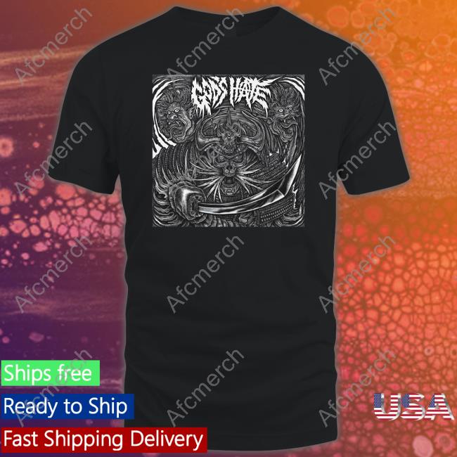Official Closed Casket Activities Merch God's Hate - Sugi War Man Long Sleeve Tee God’S Hate