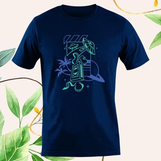 Official Quackity Merch Cali Neon Hot Shirt