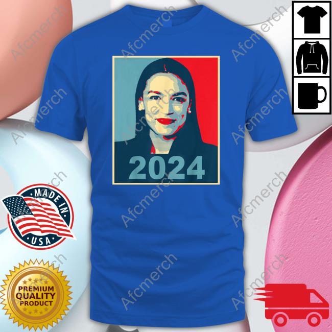 Official Aoc Alexandria Ocasio-Cortez 2024 T-Shirt