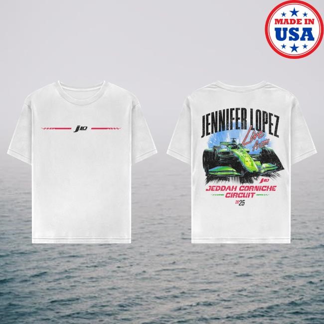 Official Jennifer Lopez live from Jeddah Corniche Circuit T Shirt