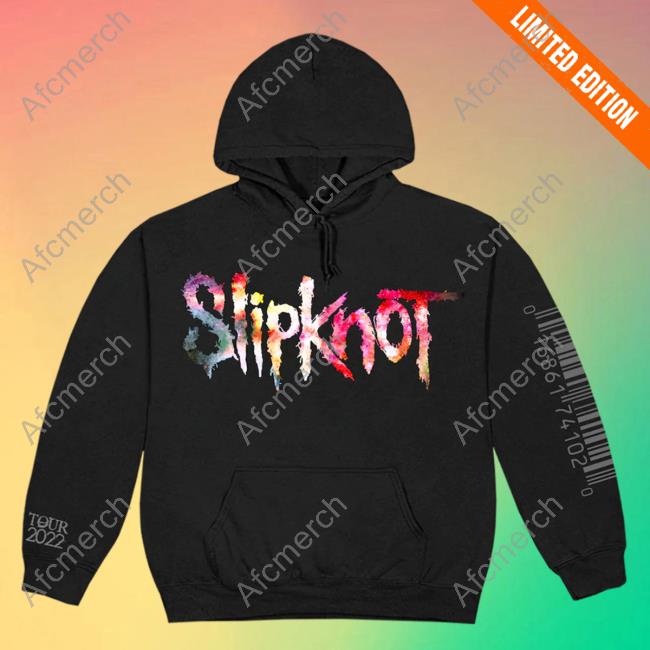 Official Slipknot Apparel Clothing Shop Store '22 Tour Black Hoodies Slipknotmerch Merch