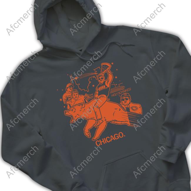 Official Raygun Merch Chicago Holy Schnikes Shirt