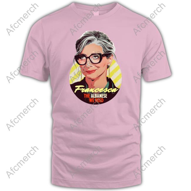 Official Nordacious Merch Francesca Albanese Tee Shirt