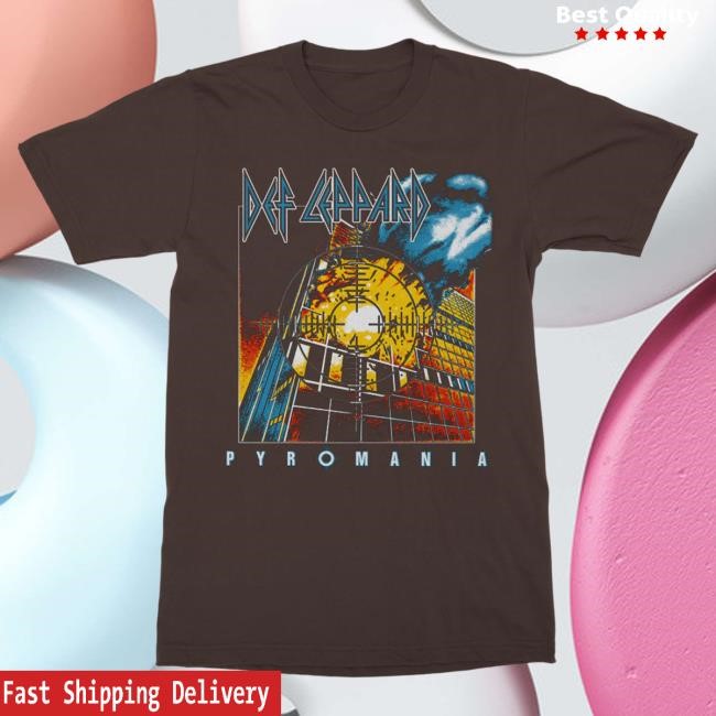 Official Def Leppard Merch Store Clothing Hershey, PA 2024 Tour Popover Shirt DefLeppard