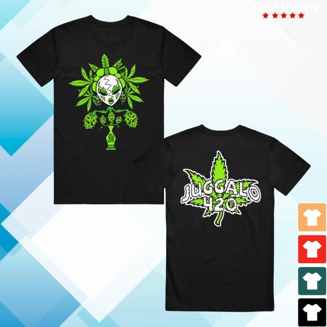 Official Icp Merch Clothing Store Insane Clown Posse Yum Yum Juggalo 420 Black Tees