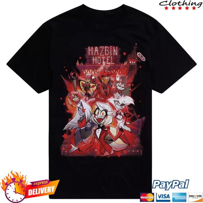 Hazbin Hotel Characters Tee Shirt