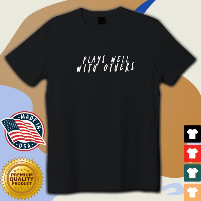 Plays Well With Others Zip Up Long Sleeve T Shirt