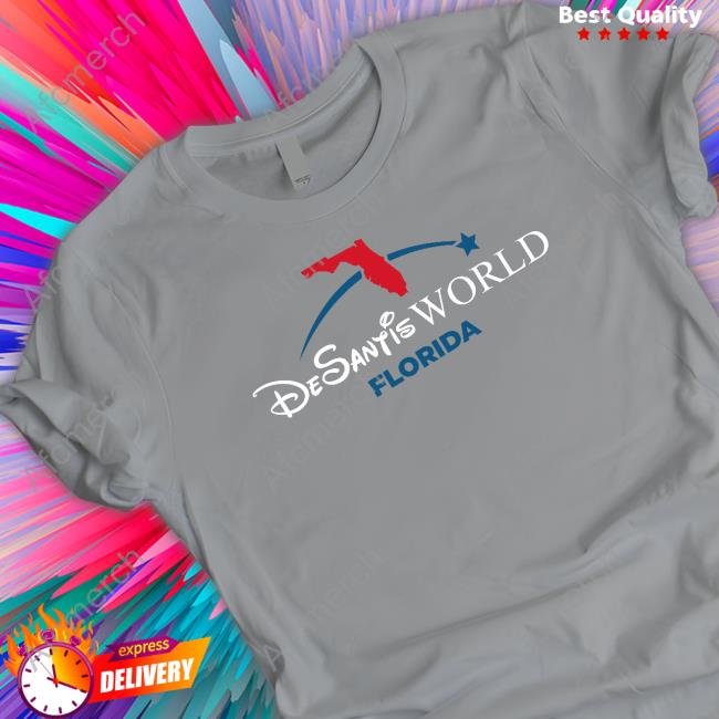 Desantis World Florida Tee Shirt