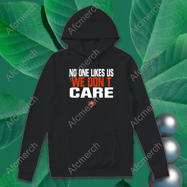 Hoover No One Likes Us We Don't Care Zip Up Hooded Mr. S. Gunn