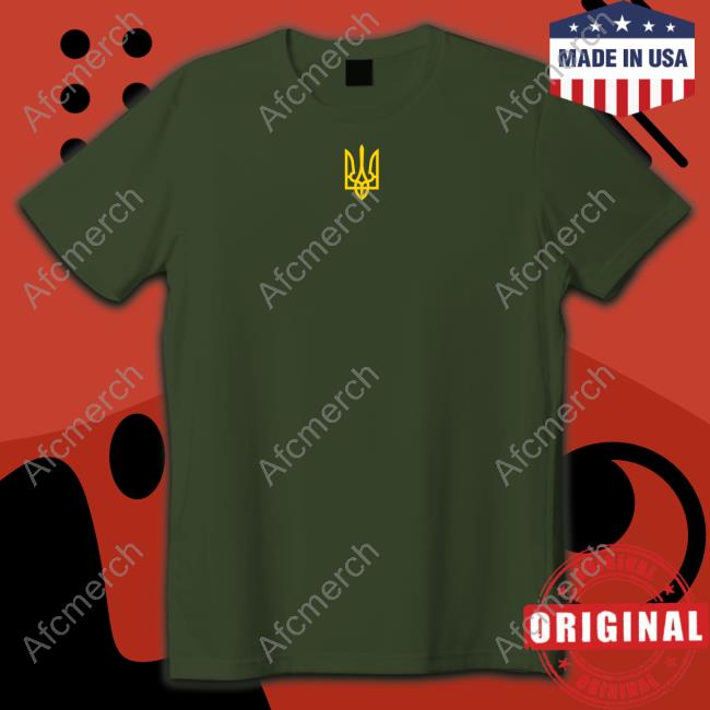 Volodymyr Zelensky Ukraine Logo Crewneck Sweatshirt
