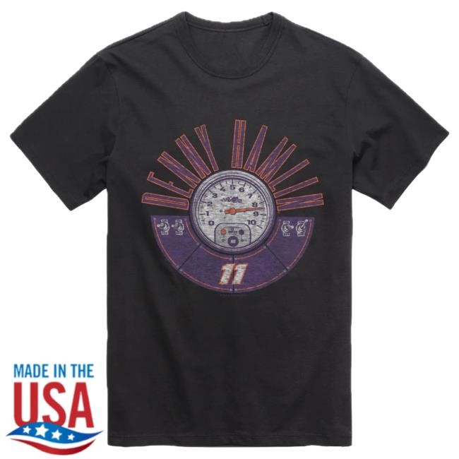 Denny Hamlin Black Rpm '47 Franklin Tee Official DH Merch Store