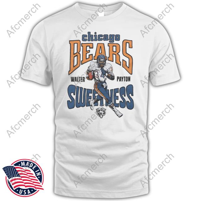 Homage Chicago Bears Walter Payton Sweetness Shirt