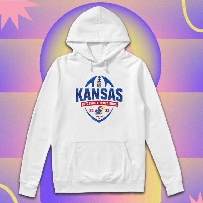 Kansas Jayhawks football 2022 Autozone Liberty BOWL Long Sleeve Tee