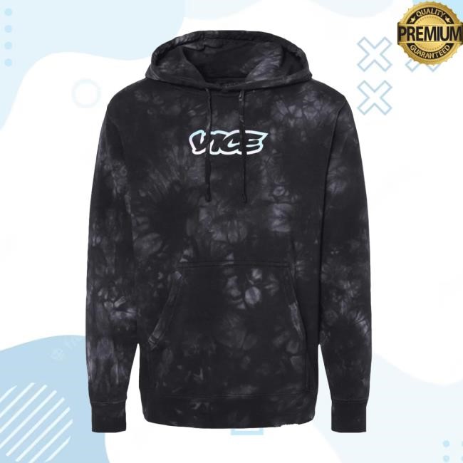 VICE Holographic OG Logo Center Chest Hoodie Sweatshirt VICE Merch