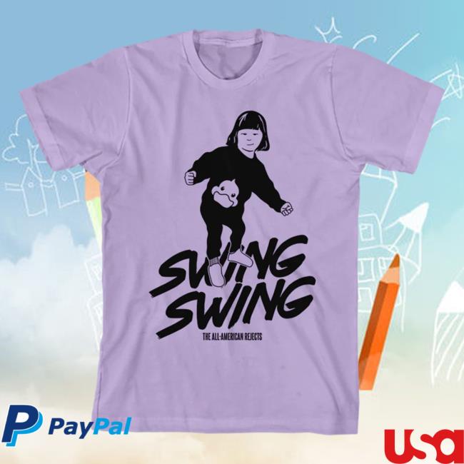 Official The All American Rejects Merch Swing Swing Shirt