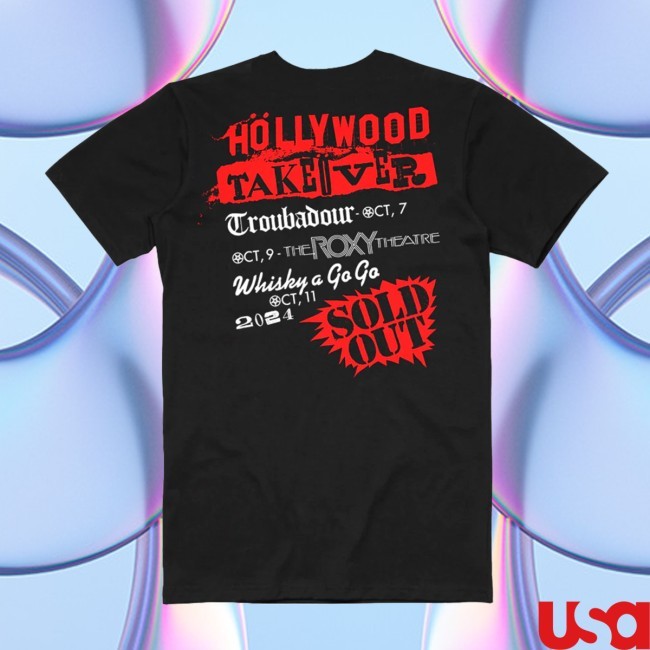 Höllywood Takeöver Tee Shirt Motley Crue Store