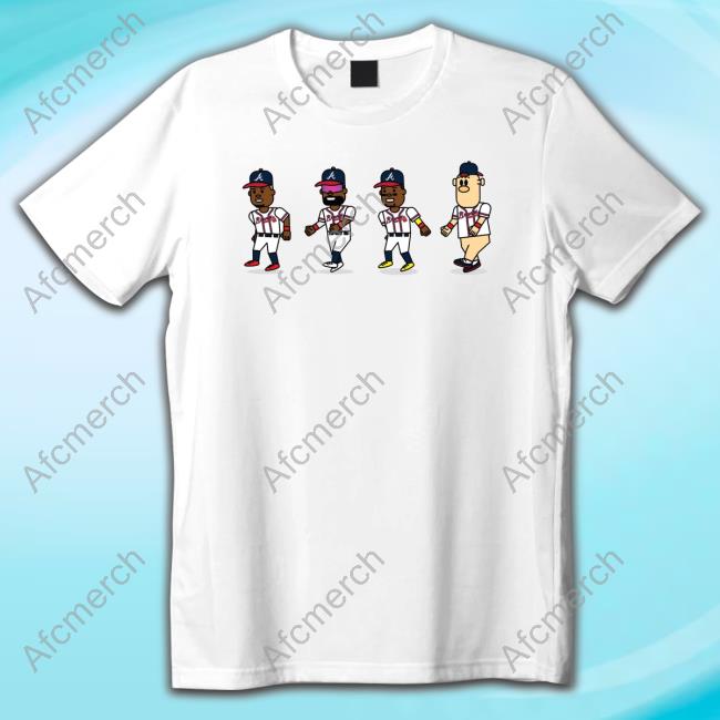 Official Atlanta Braves We Are Widdawy Gwiddying Our Way To A New Tee Shirt