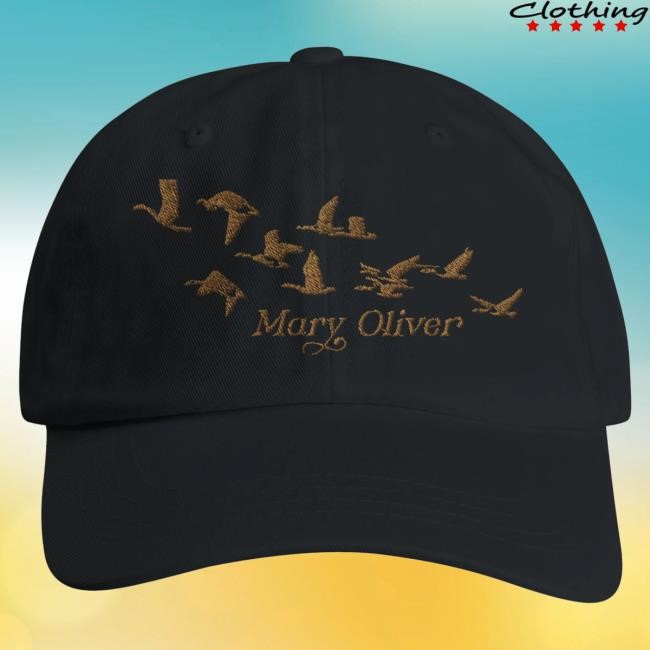 Mary Oliver Mary Oliver Wild Geese Baseball Cap Khaki