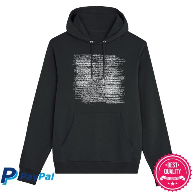 Black Friday Scribble Sweartshirt Hoodie Black - Tom Odell Official Merch
